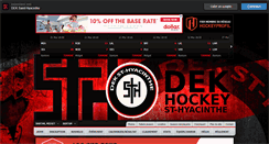 Desktop Screenshot of deksthyacinthe.com